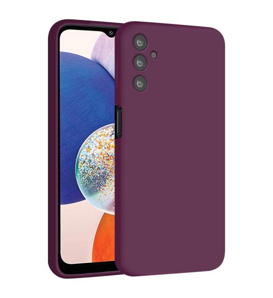 Silikónový obal NUVO na Samsung Galaxy A14 bordový