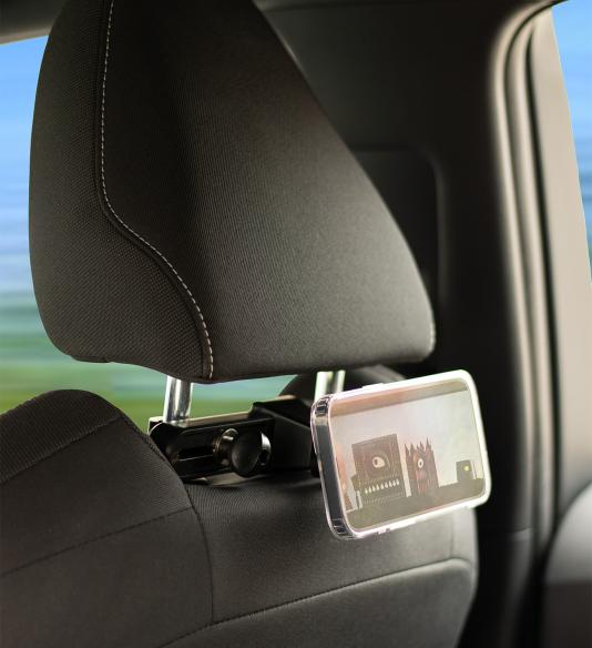 NUVO magnetický držiak do auta na mobil s uchytením na opierku