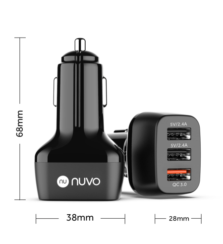 NUVO 42 W autonabíjačka s výstupmi 3x...