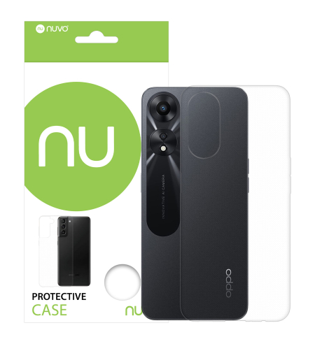 NUVO TPU Rubber Cover for Oppo A78 5G...