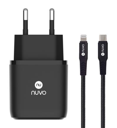 NUVO Power Delivery Charger with Lightning Cable