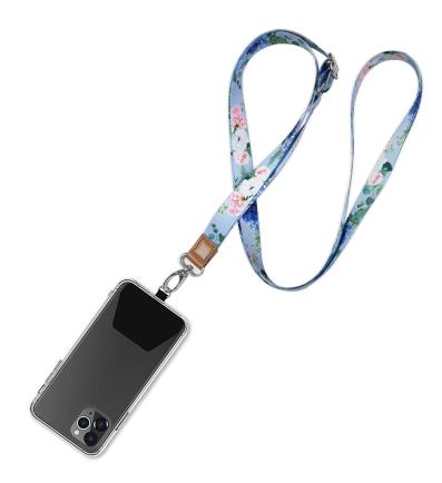 Phone Lanyard light flowers 2