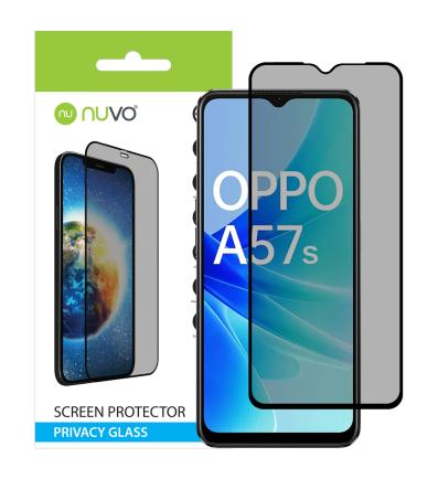 NUVO Privacy Glass Screen Protector for Oppo A57s and Oppo A78 5G 2