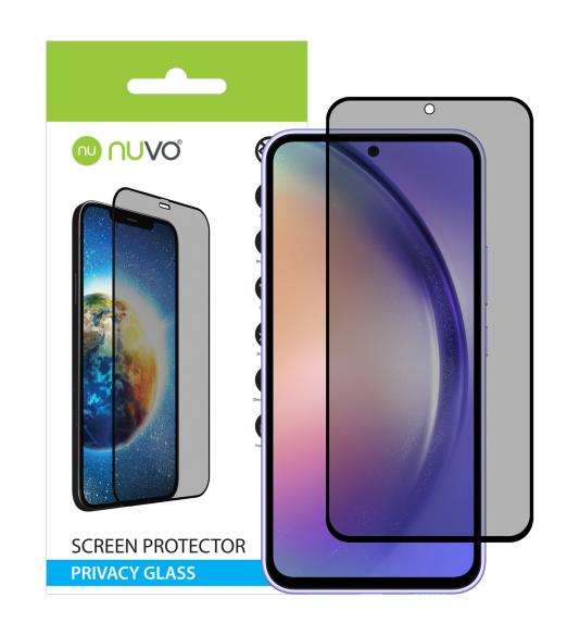 NUVO Privacy Glass Screen Protector for Samsung Galaxy A54 5G