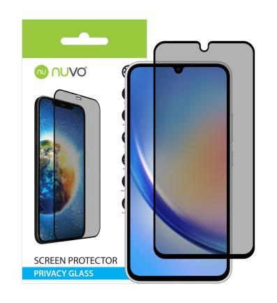 NUVO Privacy ochranné sklo na displej pre Samsung Galaxy A34 5G 2