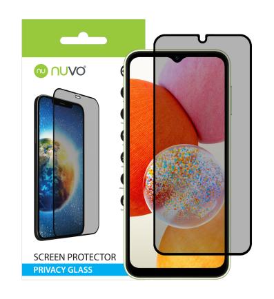 NUVO Privacy Glass Screen Protector for Samsung Galaxy A14 2