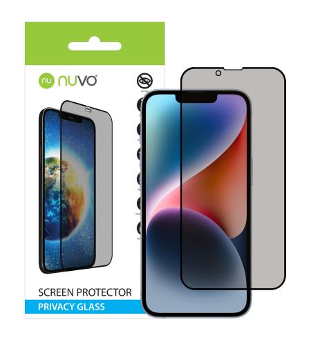 NUVO Privacy ochranné sklo na displej pre Apple iPhone 14