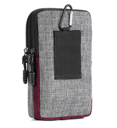 Sports Belt Case for Smartphone and Personal Items maroon 2