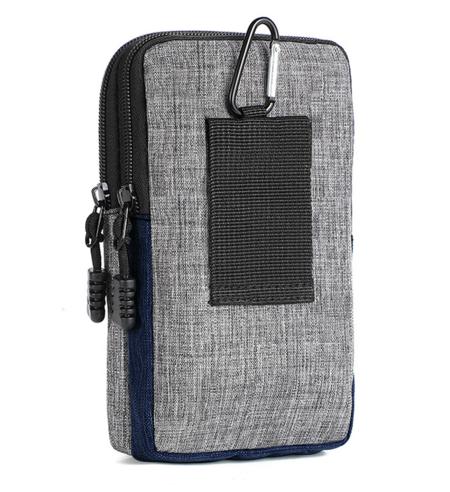 Sports Belt Case for Smartphone and Personal Items blue