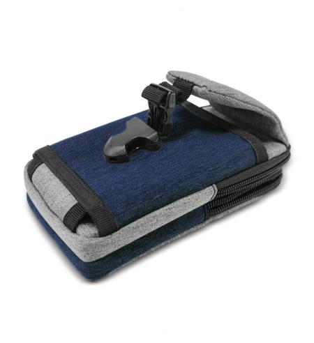 Sports Belt Case for Smartphone and Personal Items blue