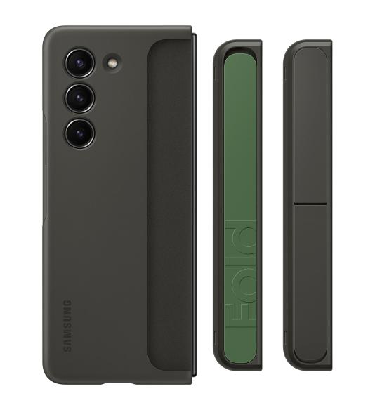Samsung kryt so stojankom a pútkom na Galaxy Z Fold5 čierny