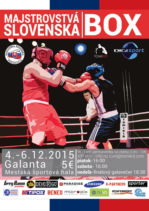 MAJSTROVSTVÁ SLOVENSKA v BOXE